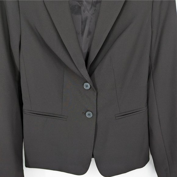 The Limited Blazer 2 Black Collection Professional Two Button Surgeon Cuff Lined - Picture 6 of 13